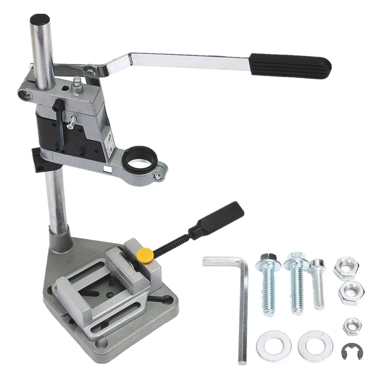 

Power Tools Accessories Dremel Electric Drill Stand Bench Drill Press Stand DIY Tool Base Frame Drill Holder Drill Attachments