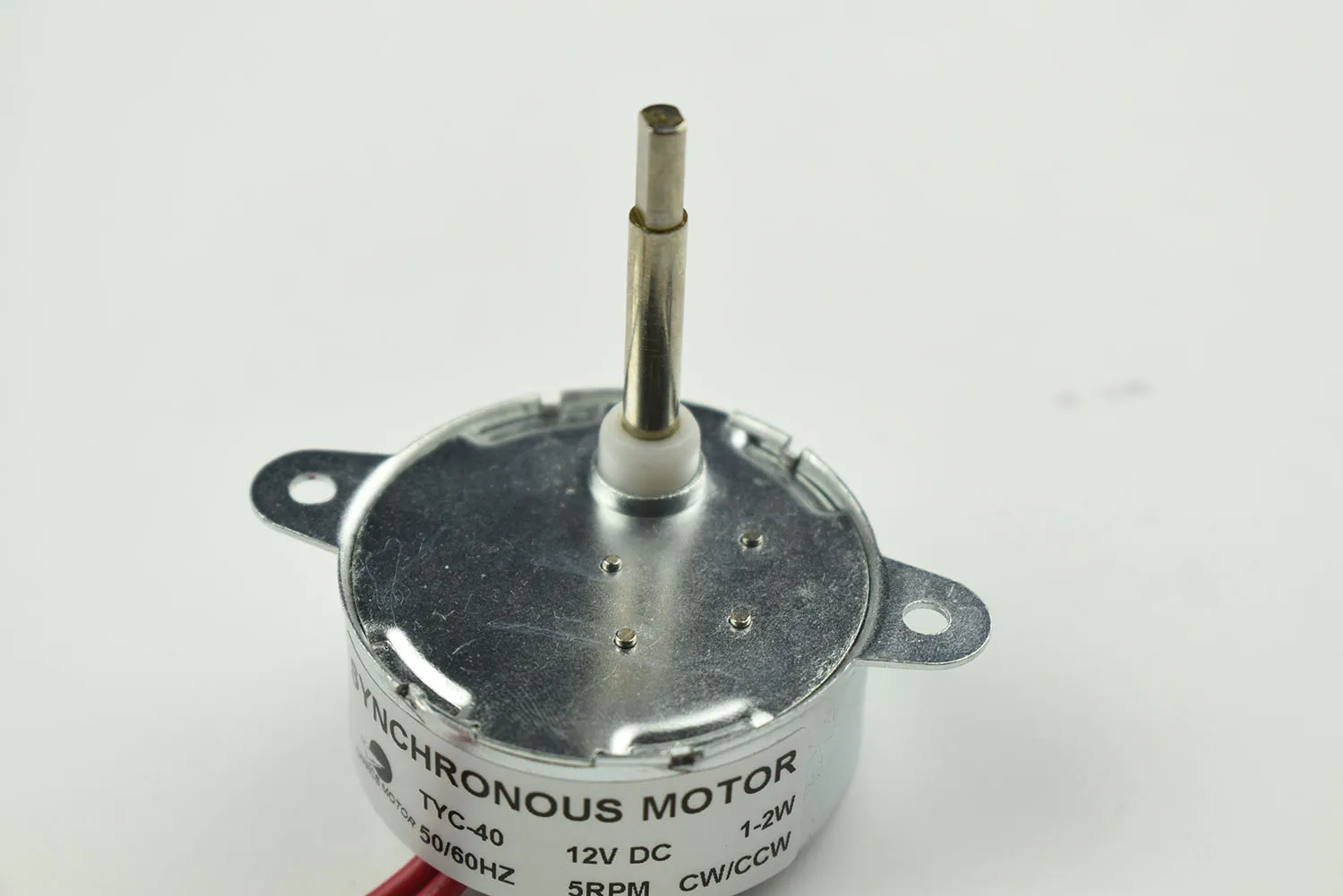 Звуковой синхронный двигатель TYC-40 DC 12V 5RPM CW/CCW | Обустройство дома