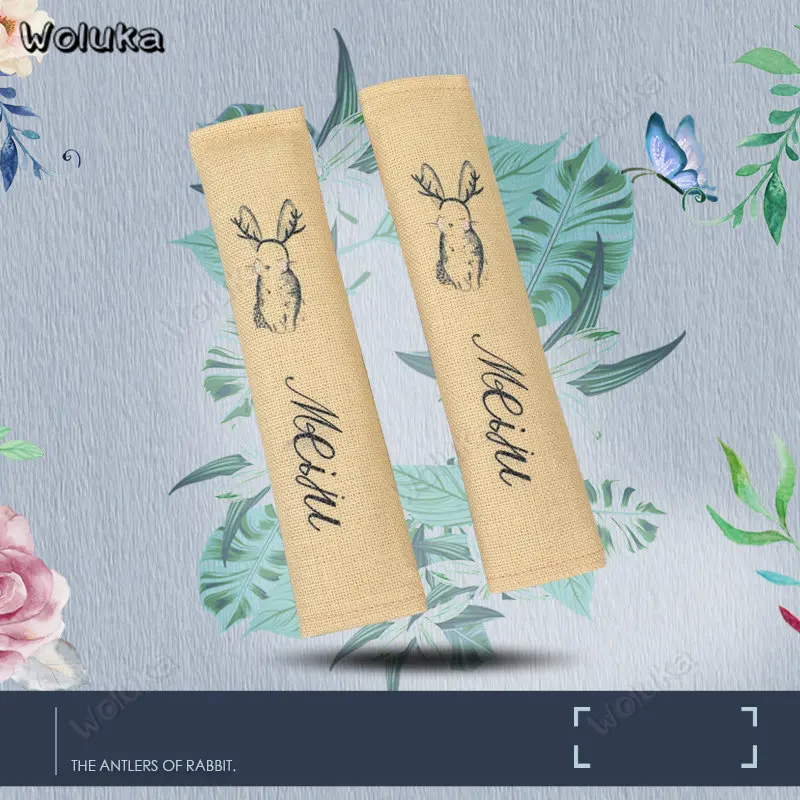 Одна пара наплечный чехол для автомобильного ремня безопасности украшение