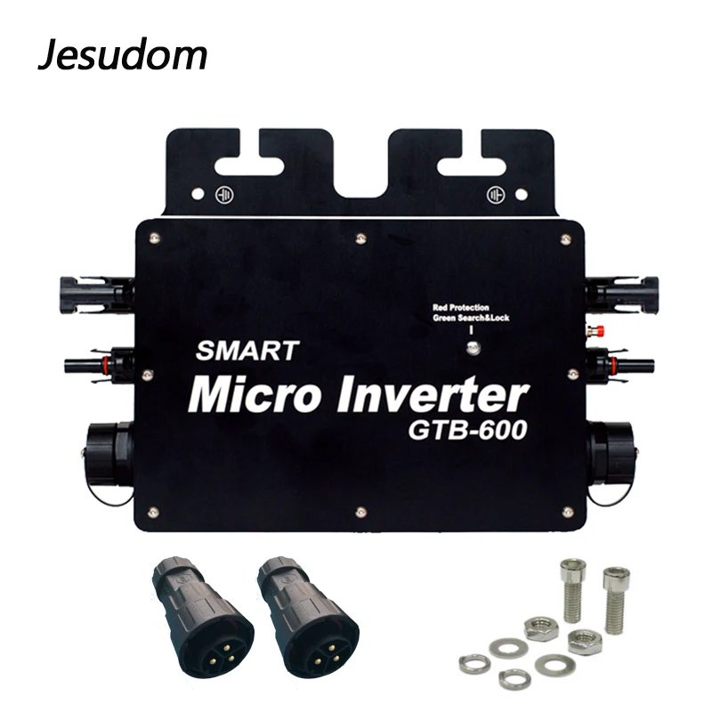 600 Вт сетевой инвертор WVC600 WIFI MPPT чистый синусоидальный сигнал Выход Микро