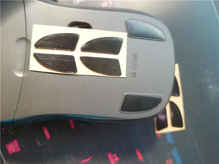 1 комплект 3 м мышь ног стикеры ножки для мыши logitech M510 Замена Тип