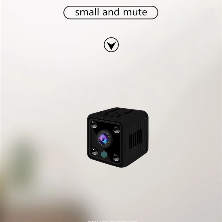 HD 1080P mini invisible 360 wifi wireless night vision USB battery camera monitor remote monitoring control