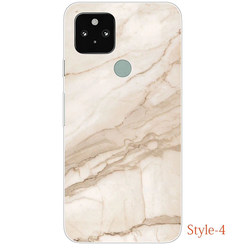 for Google Pixel 5A 5G 4A 4G Case Flamingo Silicon luxury Soft Shell Cases on Pixel 5 Flexible Durable Shockproof Tpu Bumper