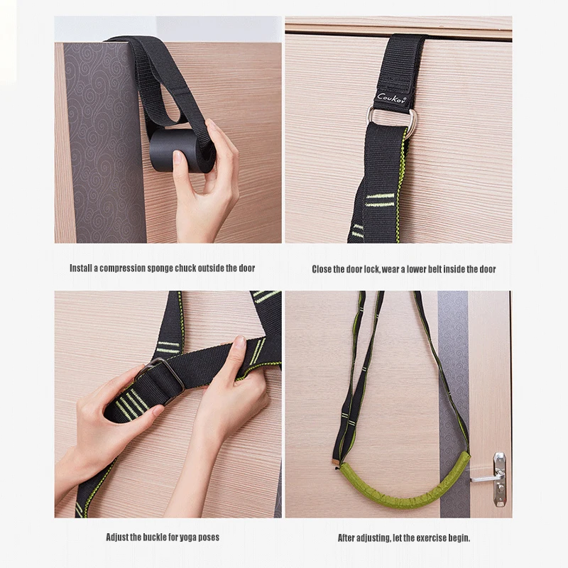 Эластичный пояс для занятий йогой фитнесом гимнастикой | Спорт и развлечения