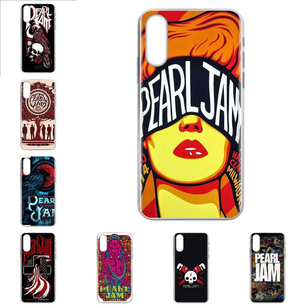 Жемчужный Джем Pj Milwaukee Logo Pop Rock для Xiaomi Mi A1 A2 A3 CC9 CC9E 9T mi10 mi9 mi8 pro lite SE мягкие
