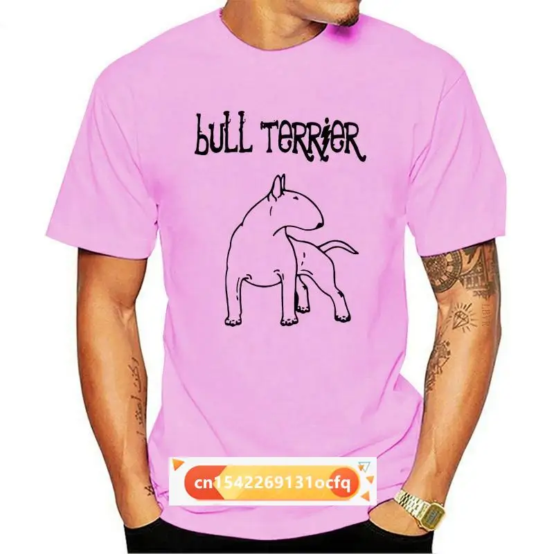 

Man'S T-Shirt Summer Fashion Homme Solid Fitness High Quality Men'S Bull Terrier Dog Slogan Adult Short Sleeve