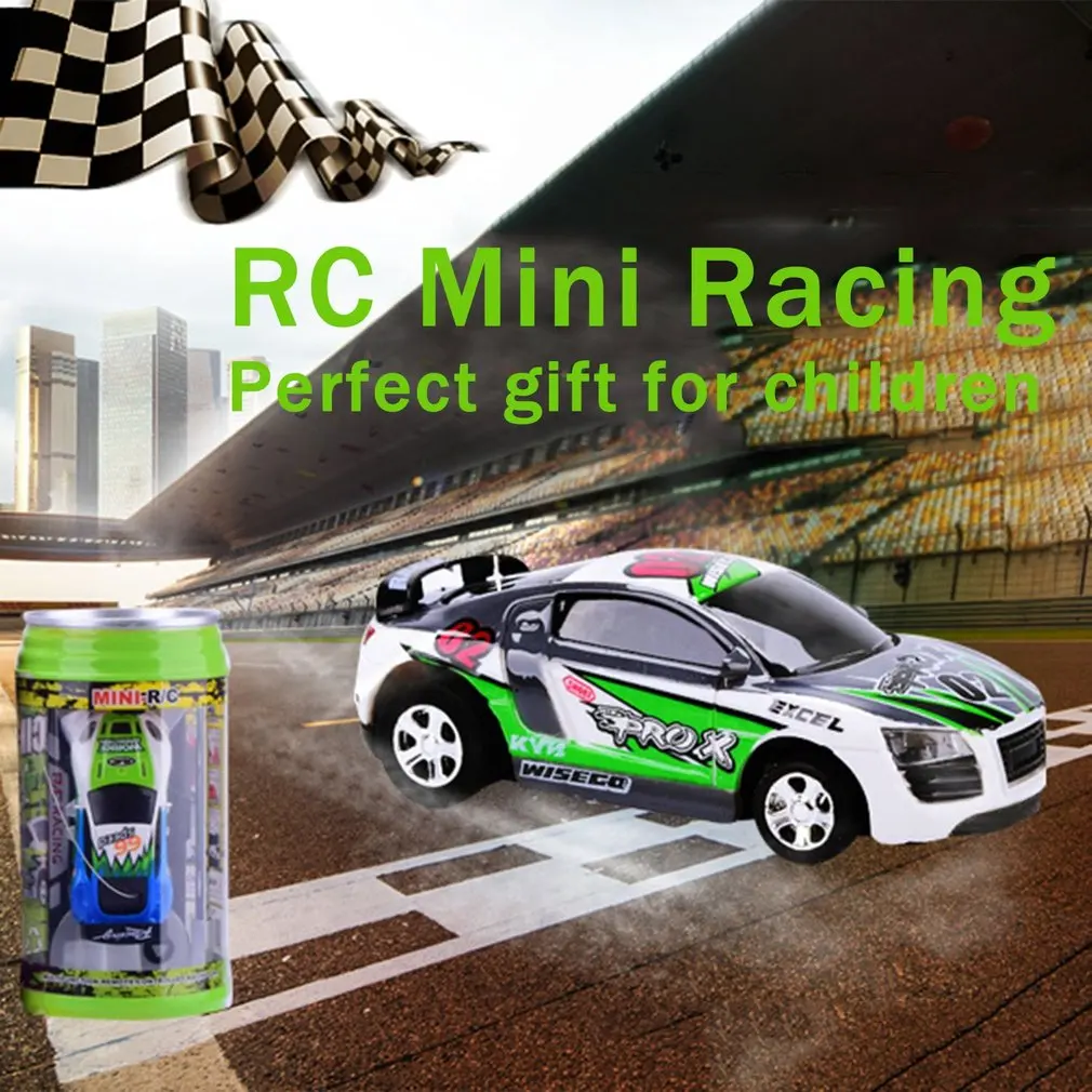 

2019 NEW OCDAY RC Toys Car Coke Can Mini Speed RC Radio Remote Control Micro Racing Car Toy Gift New arrival