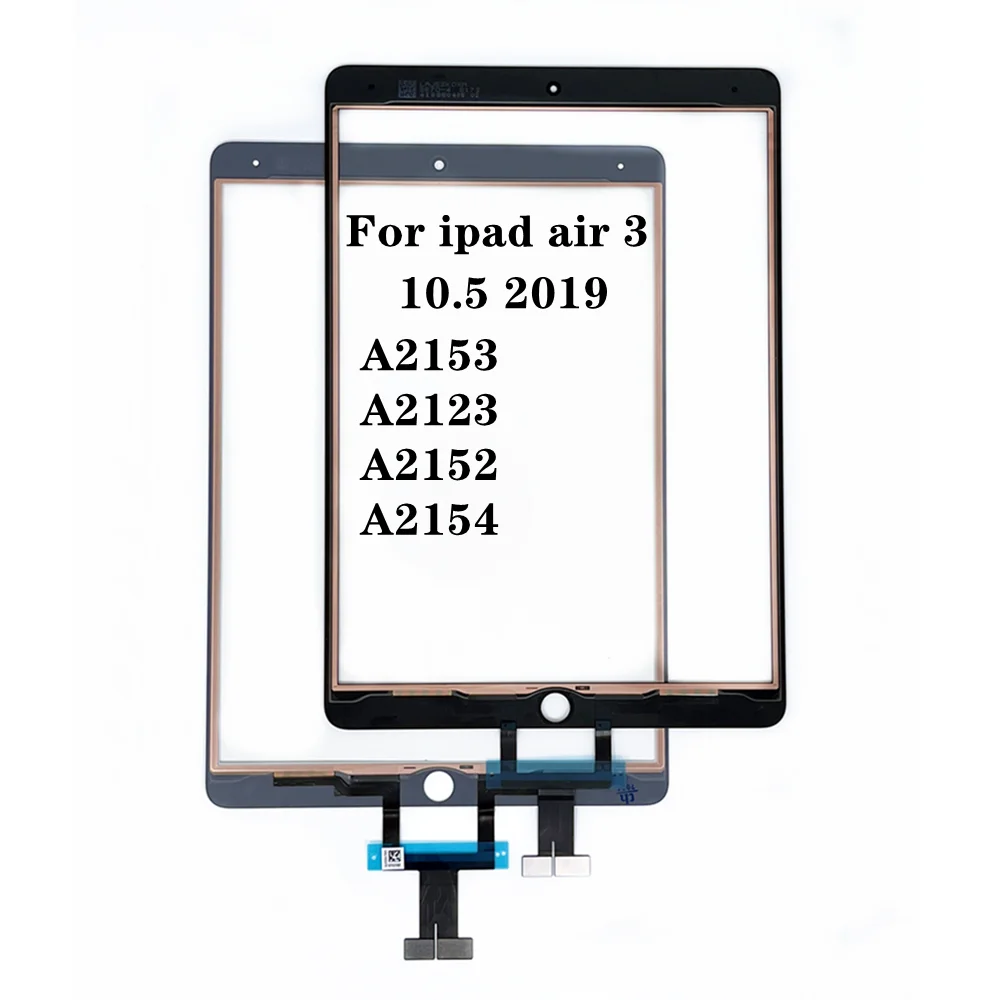 

Original TouchScreen for iPad Pro 10.5 Air 3 A2123 2153 Touch Screen Front Glass Digitizer Display Screen Panel Assembly Replace
