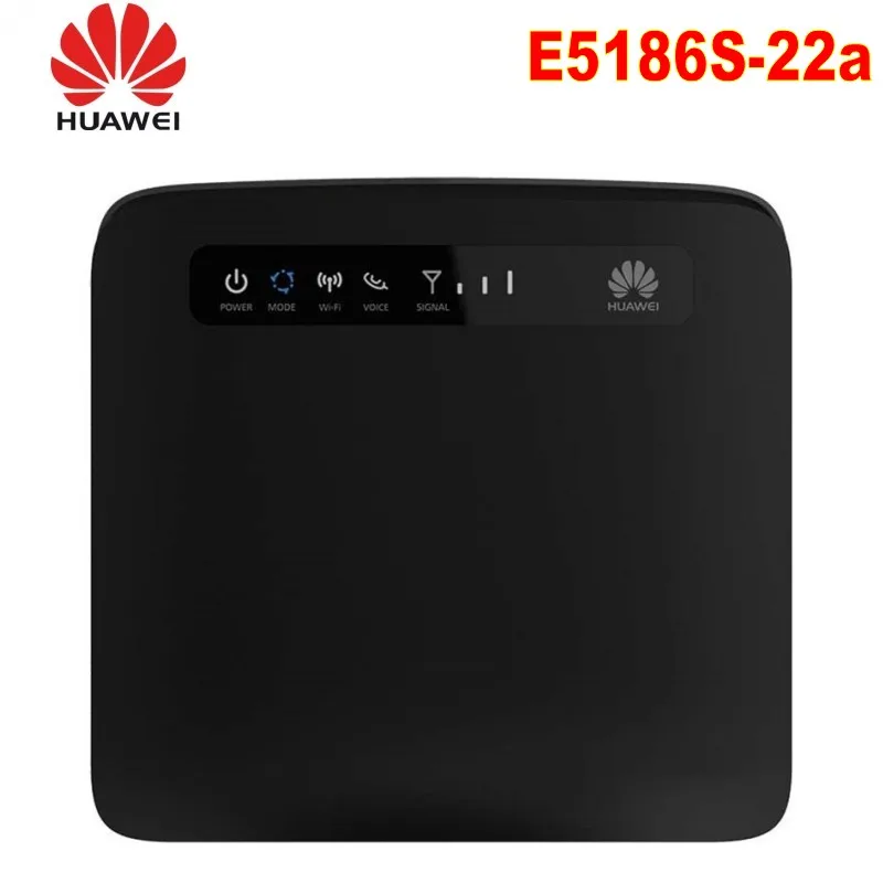 Разблокированный оригинальный E5186s 22a 300 м Huawei E5186 4 аппарат не привязан к оператору