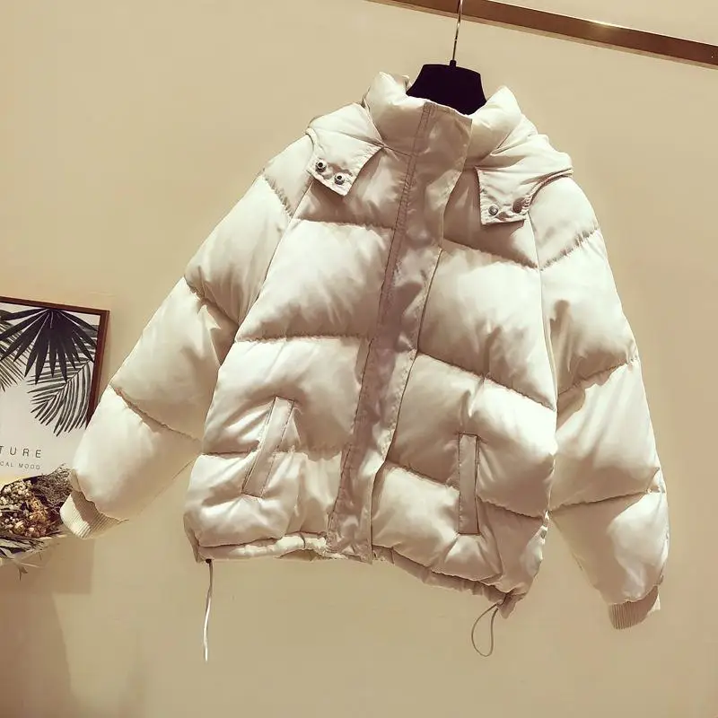 4 цвета зимняя пуховая хлопковая верхняя одежда короткая женская парка теплая