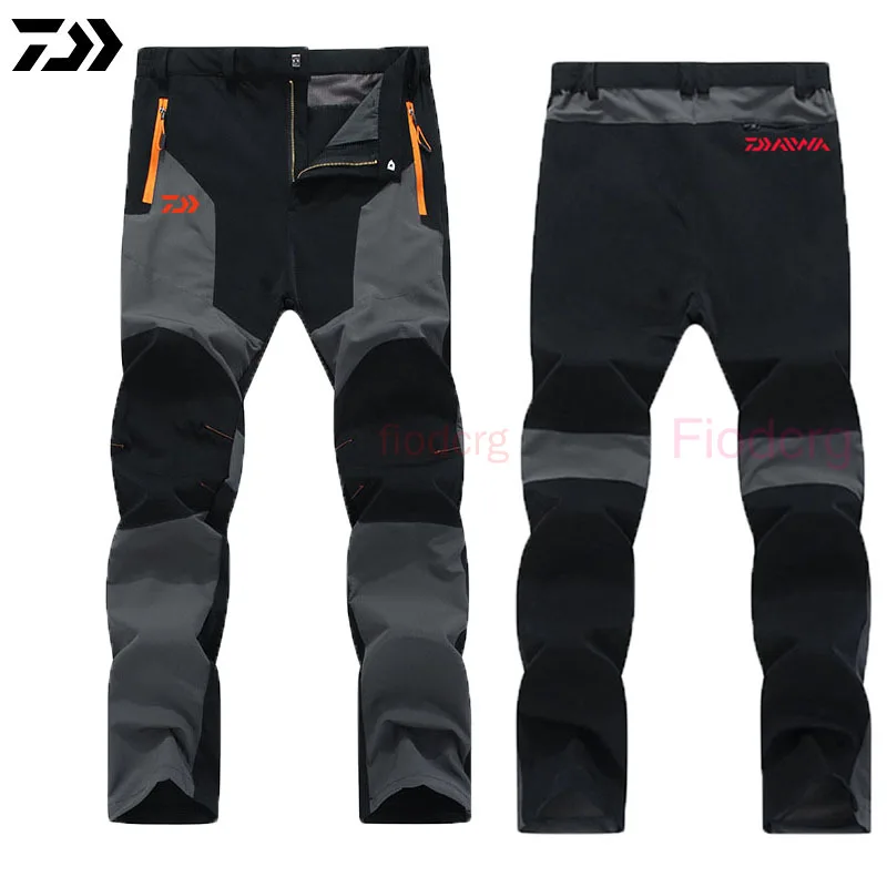 Брюки Daiwa мужские быстросохнущие летние тонкие штаны для спорта на открытом