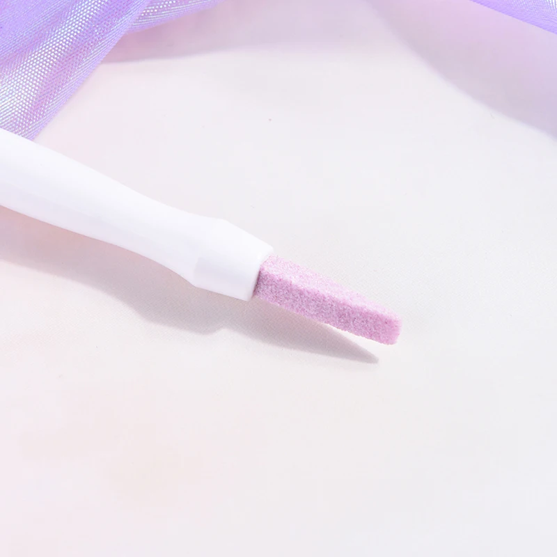 

Scrub Stone Nail Files Buffer Manicure Stick Grinding Rod Cuticle Remover Nail Art Manicure Ceramic Trimmer Buffing 2 Ways