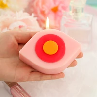new candle silicone mold diy creative eyes shape aromatherapy candle mould bedroom decoration tool