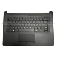 new laptop palmrest upper case us keyboard touchpad for hp 14 cm 14 ck 240 245 246 g7 l23241 001 l23491 001 l23239 001