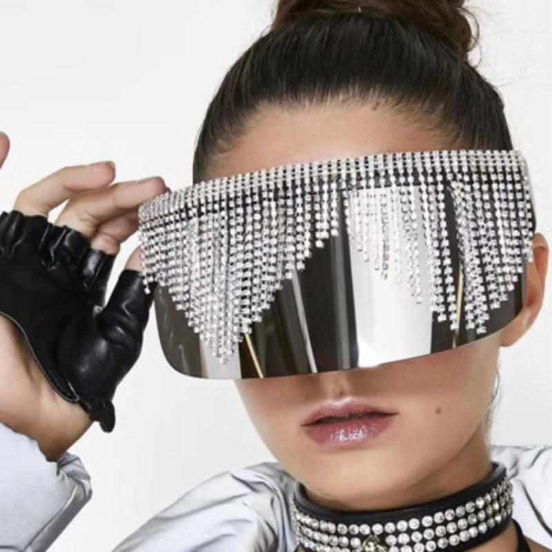 Nauq винтажные негабаритные градиентные солнцезащитные очки женские фирменные