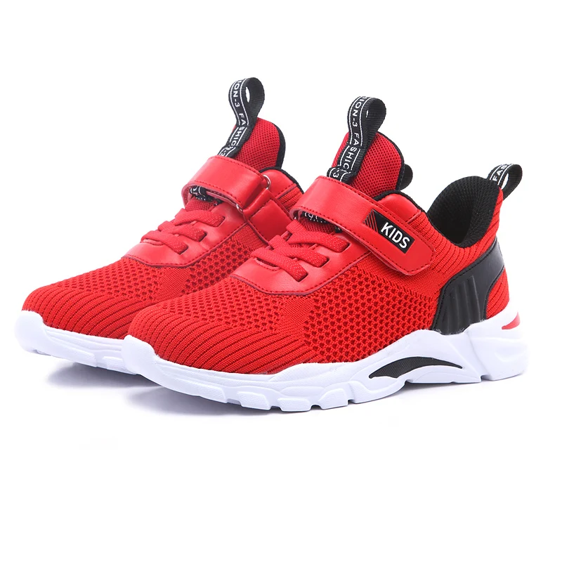 Кроссовки для мальчиков детская Баскетбольная обувь белая сетка дышащая бега с