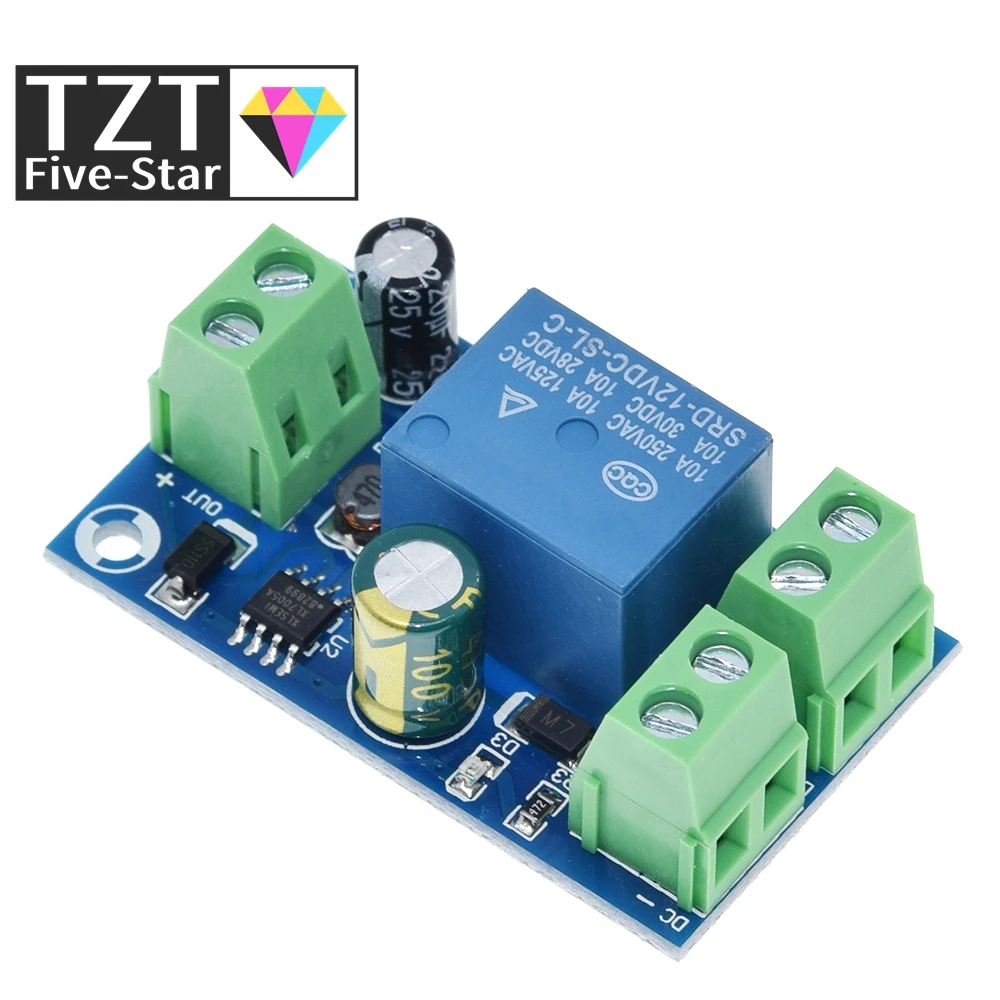 Power-OFF Protection Module Automatic Switching UPS Emergency Cut-off Battery Power Supply 12V to 48V Control Board | Электронные