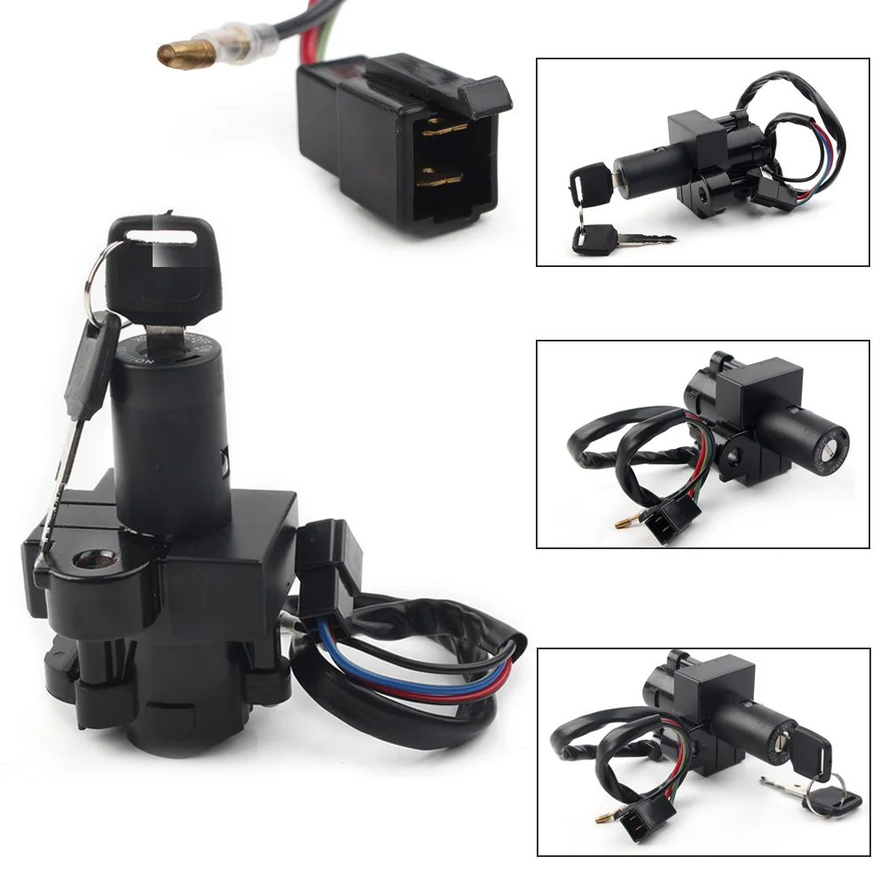 

Переключатель зажигания мотоцикла, набор контактных ключей для Honda CB-1 CB400F 1989-1991 и CBR900 1992 1993 1994-1997 CBR 900 CB1 F