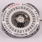 Часы, новый японский механизм VJ45B, три контакта, шесть календарных окон, кварцевые часы без батареек, аксессуары для перемещения