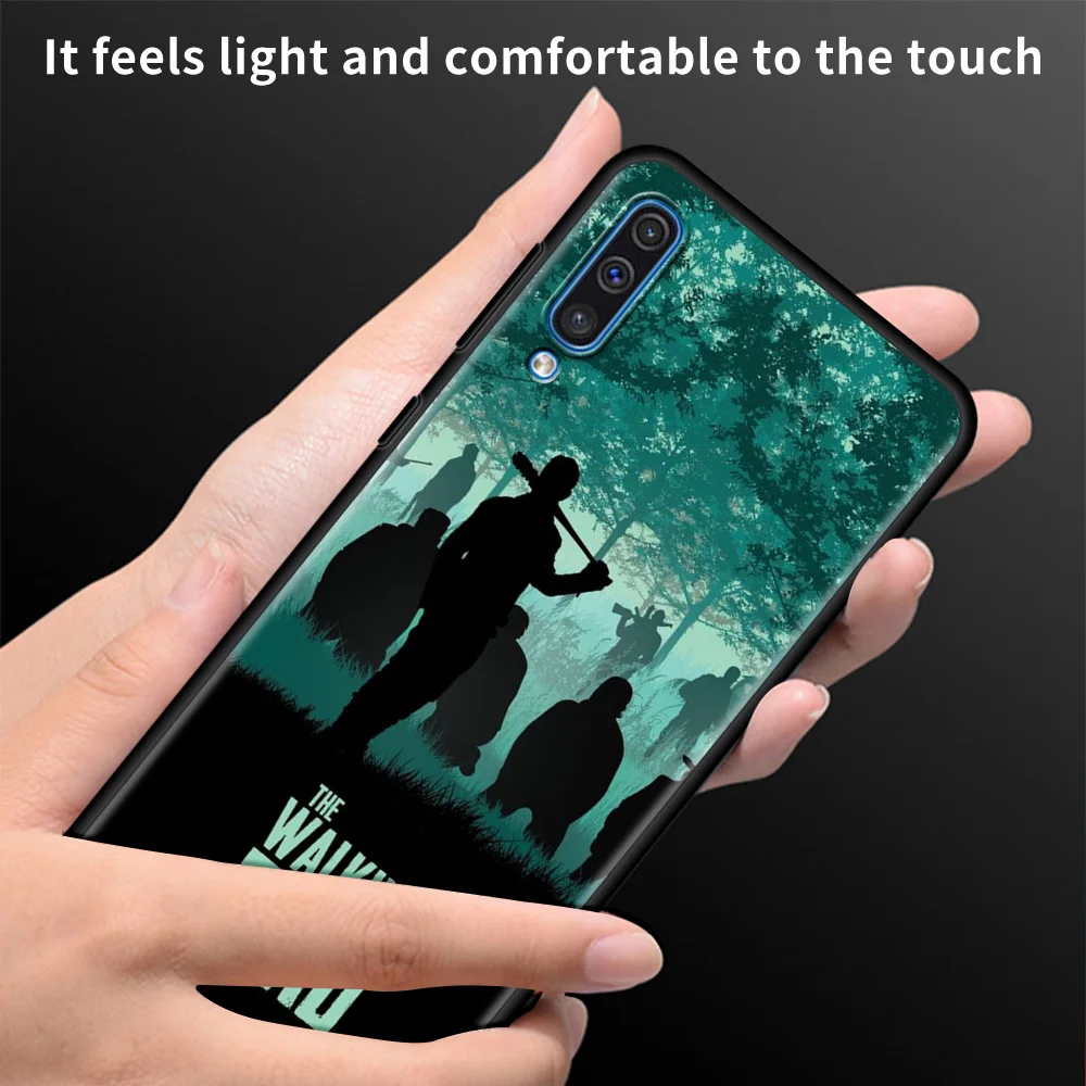 Силиконовый чехол для Samsung S21 Ultra S20 FE ТВ-сериала Ходячие мертвецы оболочка Galaxy S10