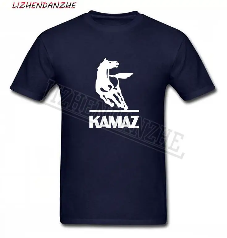 Мужская футболка Kamaz Truck высокого качества 100 хлопок летние брендовые Роскошные