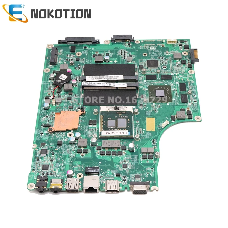 NOKOTION MB. Ptn06001 MBPTN06001 материнская плата для acer aspire 5820 5820TG DAZR7BMB8E0 материнская плата для ноутбука HD5650 Графический Бесплатный процессор
