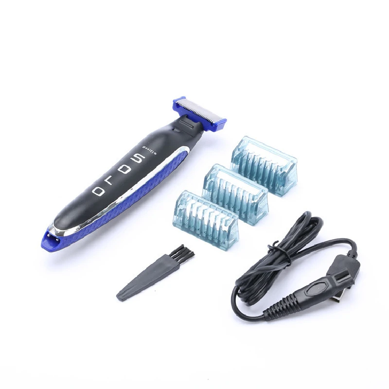 Триммер для мужчин с функциями Стрижка волос водонепроницаемость зарядка от USB