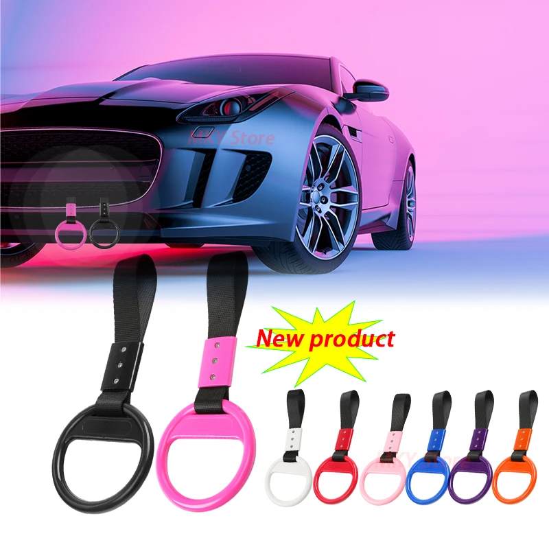 

Newest Universal Colorful PVC Plastic Circular Handle Hand Strap with High-Strength Nylon Tow Strap Drift Charm Strap Drift
