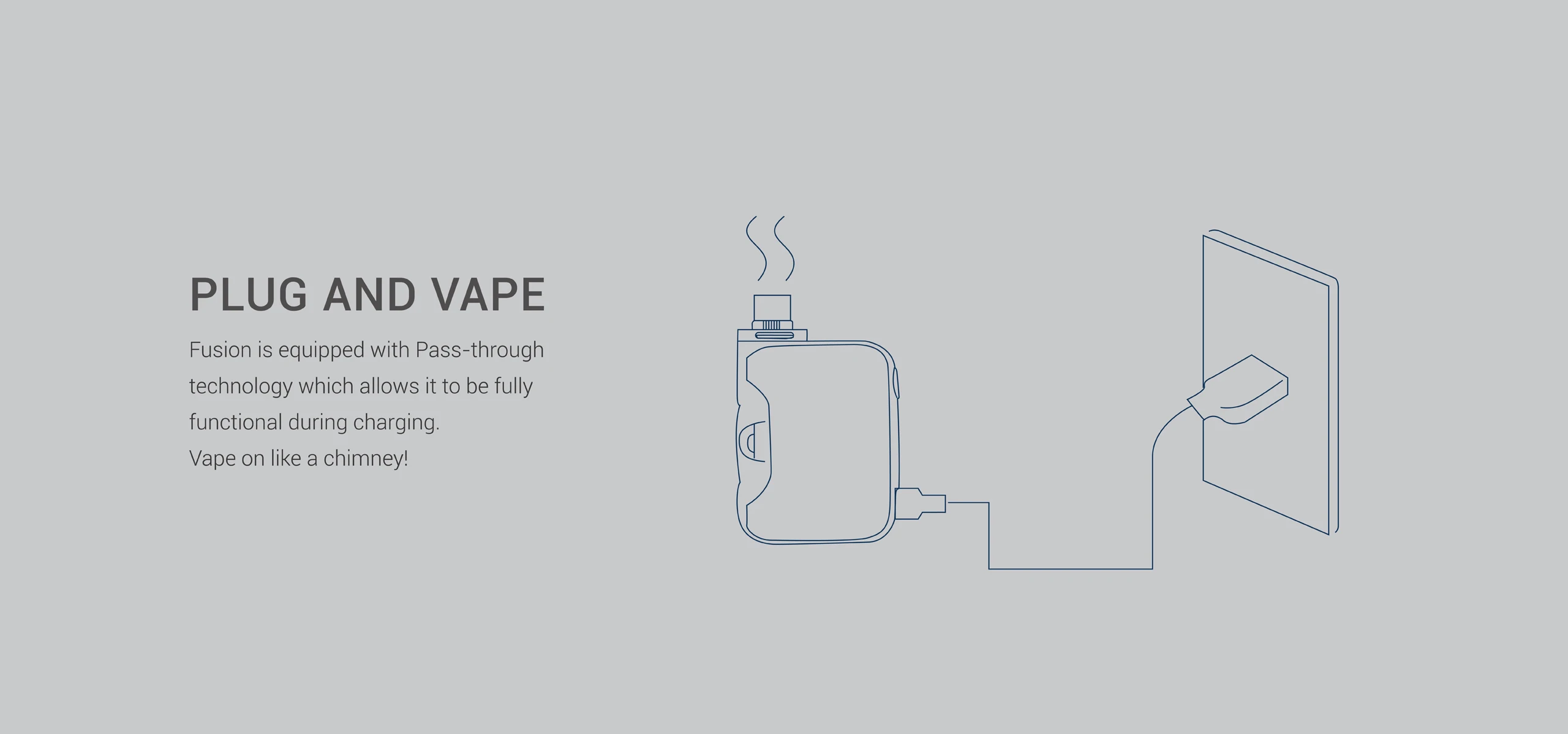 Vaptio Palo Kit& Fusion 50 Вт набор Vape ручка и vape мини мод электронная сигарета