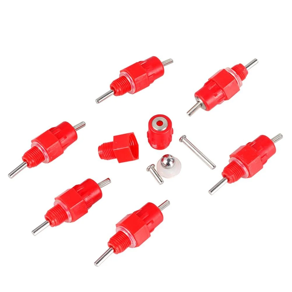 Автоматическая курица Винт В птицы воды ниппель питатель сад Новый ниппели | Дом