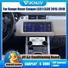 Автомагнитола на Android, сенсорная панель управления переменным током для Land Rover Range Rover Evoque L551 L538 2015 2016-2018, мультимедийный плеер