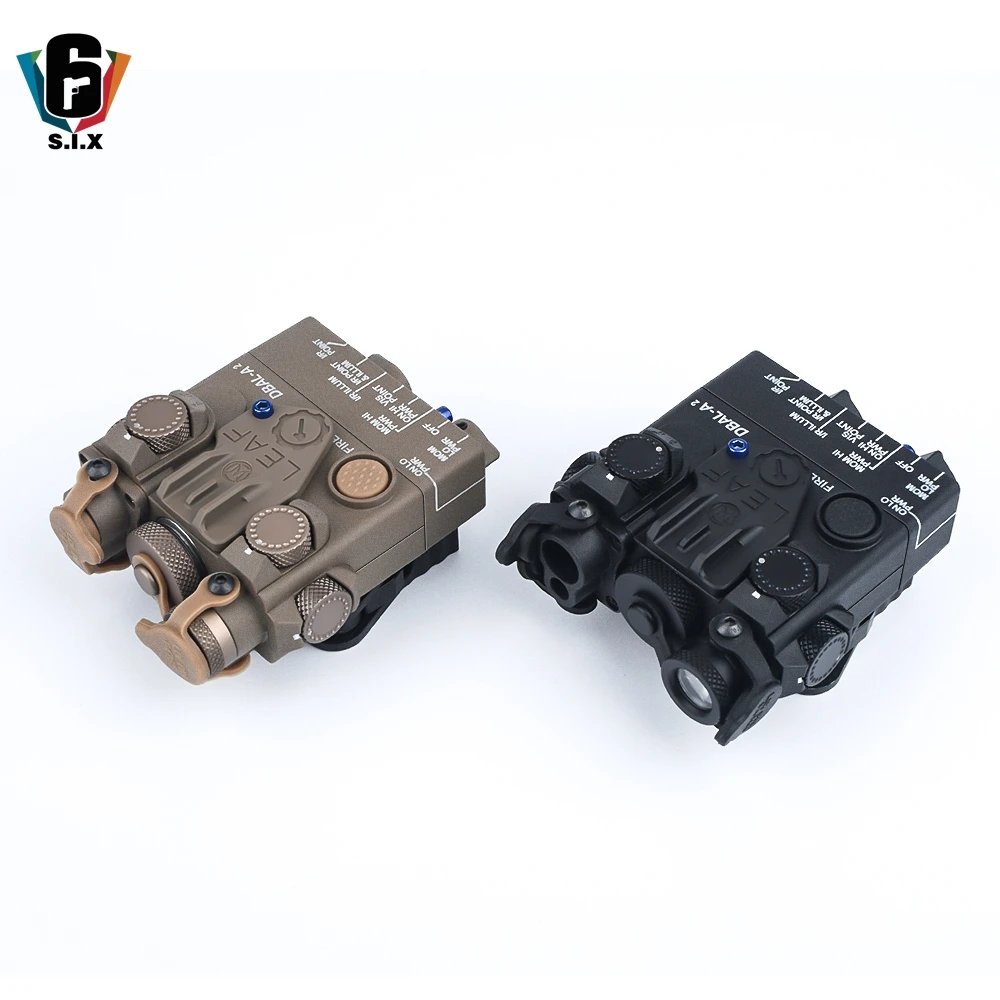 Нет ИК лазера нет стробоскопа версия Тактический DBAL A2 мини красный лазерный