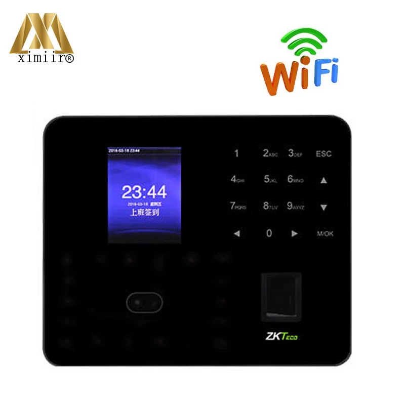 Новые ZK Time Clock PF1000 Биометрические лица и отпечатков пальцев посещаемость времени