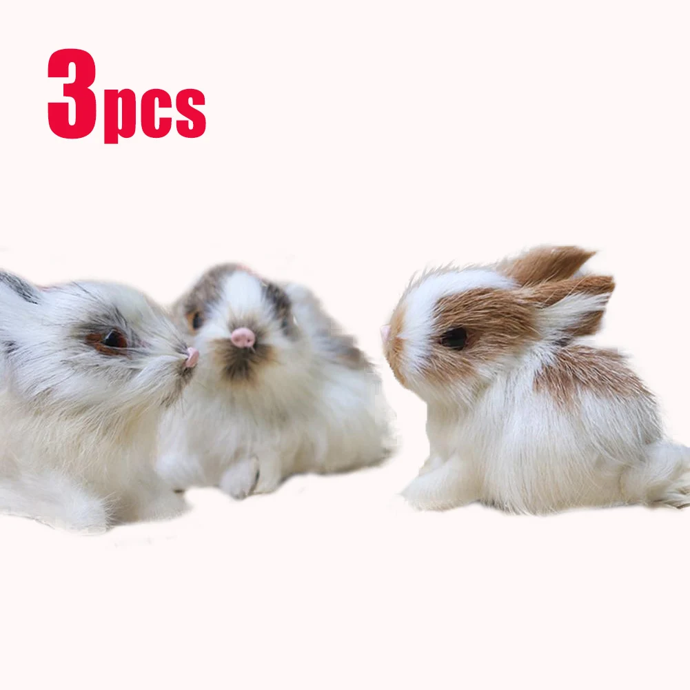 

3 шт., плюшевые игрушки-кролики для детей
