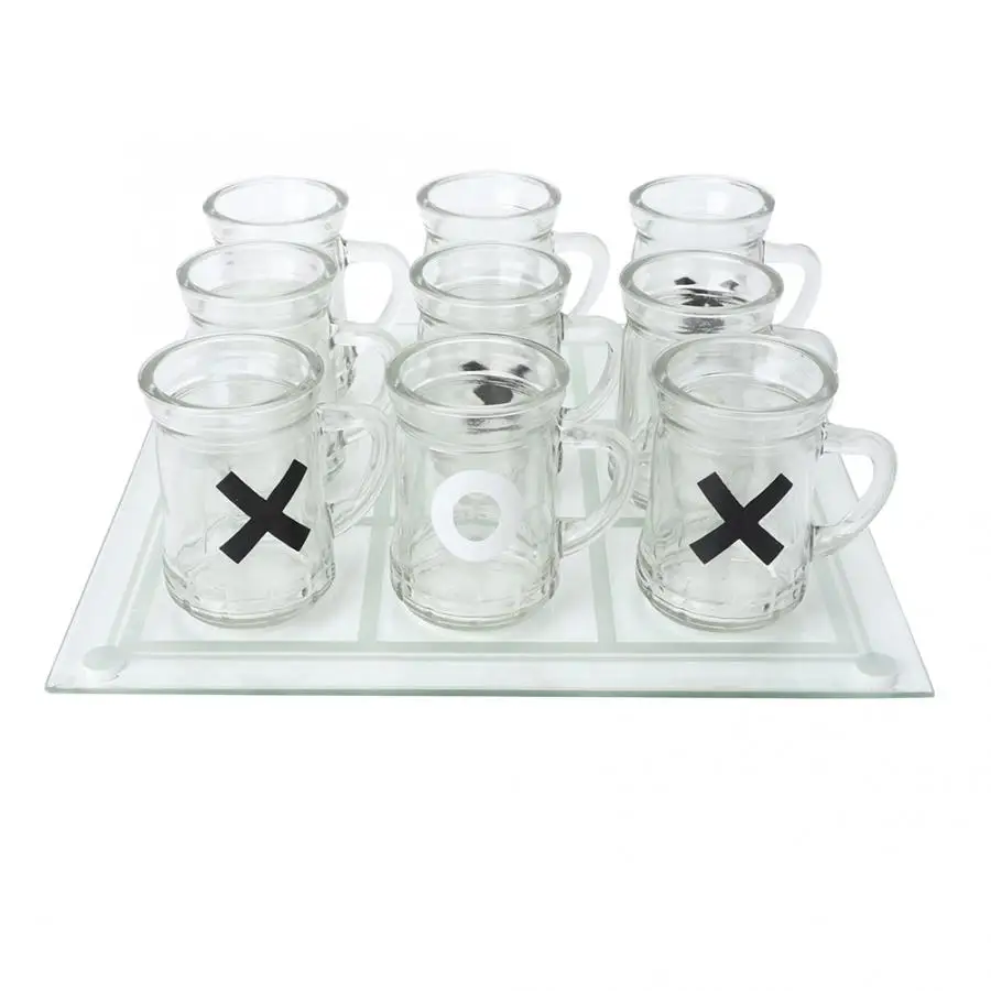 Стеклянная Шахматная игрушка для игры в шахматы развлечения вечеринки KTV