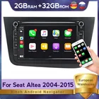 Android 9,1 автомобильный Радио мультимедийный плеер для VW Seat Altea 2004-2015 Толедо 2004-2009 LHD GPS Навигация Аудио BT WIFI RDS CAN шина