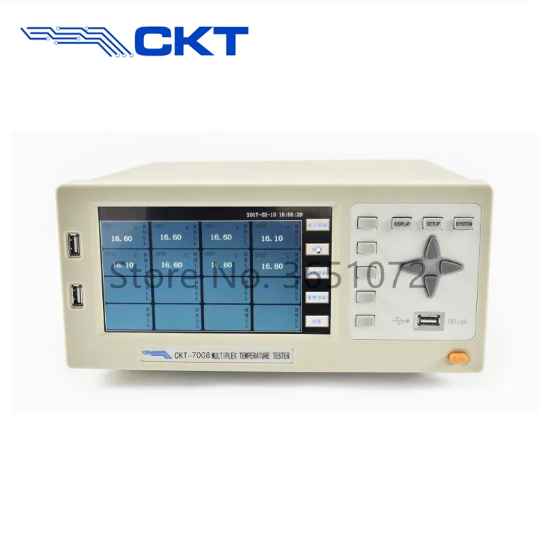 CKT 7008 Многофункциональный регистратор данных для Температура влажности и
