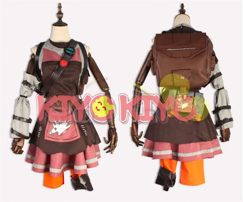 KIYO-KIYO Tiny Tina Dress Cosplay Costume Halloween Costumes High Quality Can Custom Made