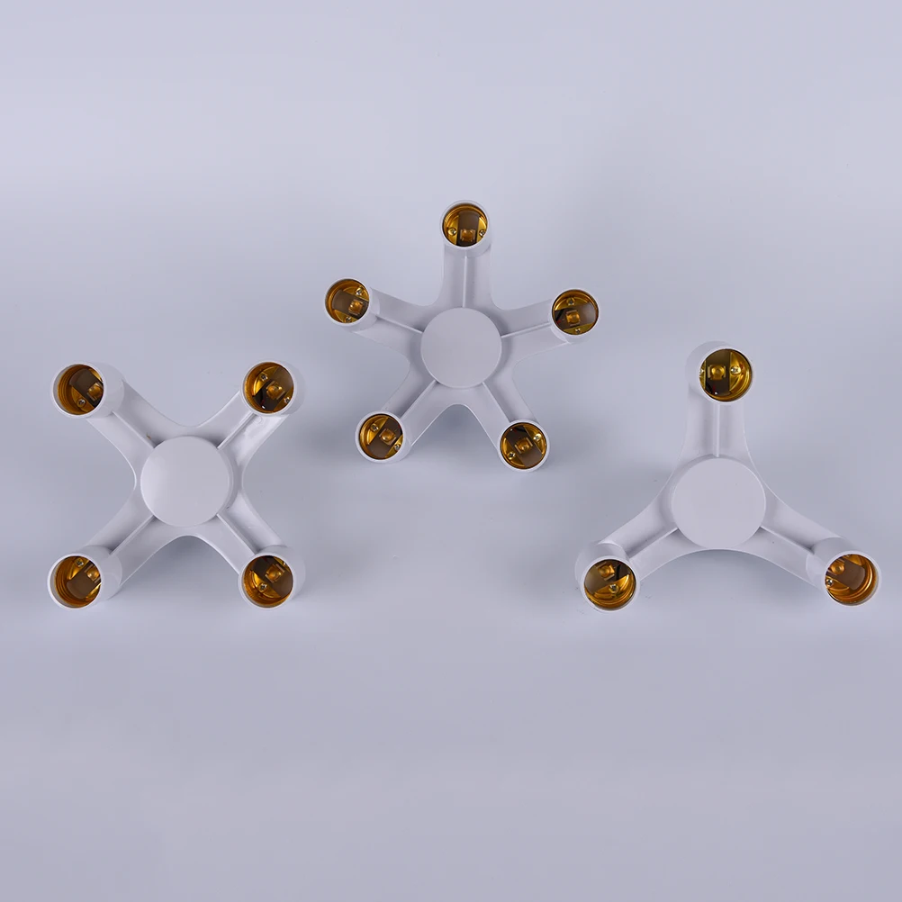 Переходник с цоколя E27 на 3/4/5 в 1 |
