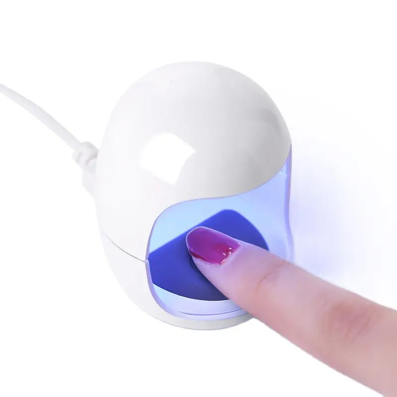 

UV Lamp Nail Dryer 3W Lamp for Nails Manicure Machine Mini Egg Shape Design 30S Fast Drying Curing Light for Gel Polish