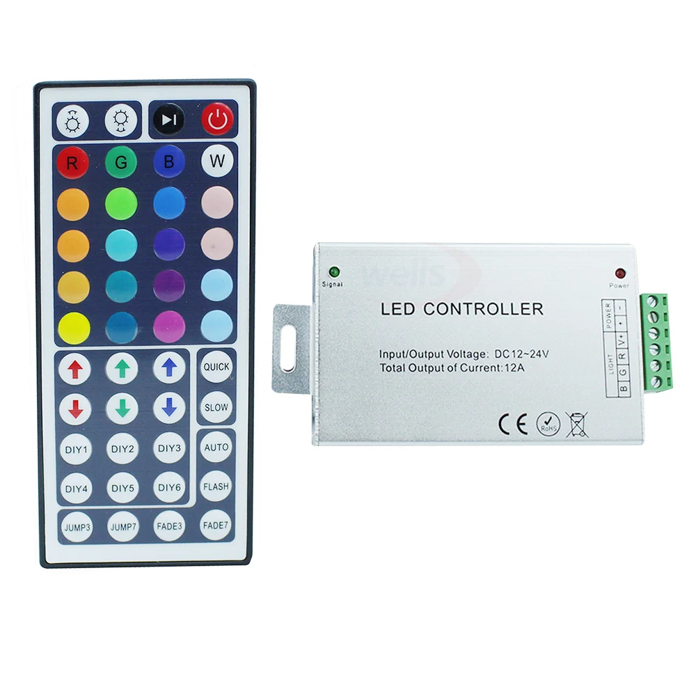 ИК пульт дистанционного управления для светодиодной ленты 3528 5050 RGB 12 24 В