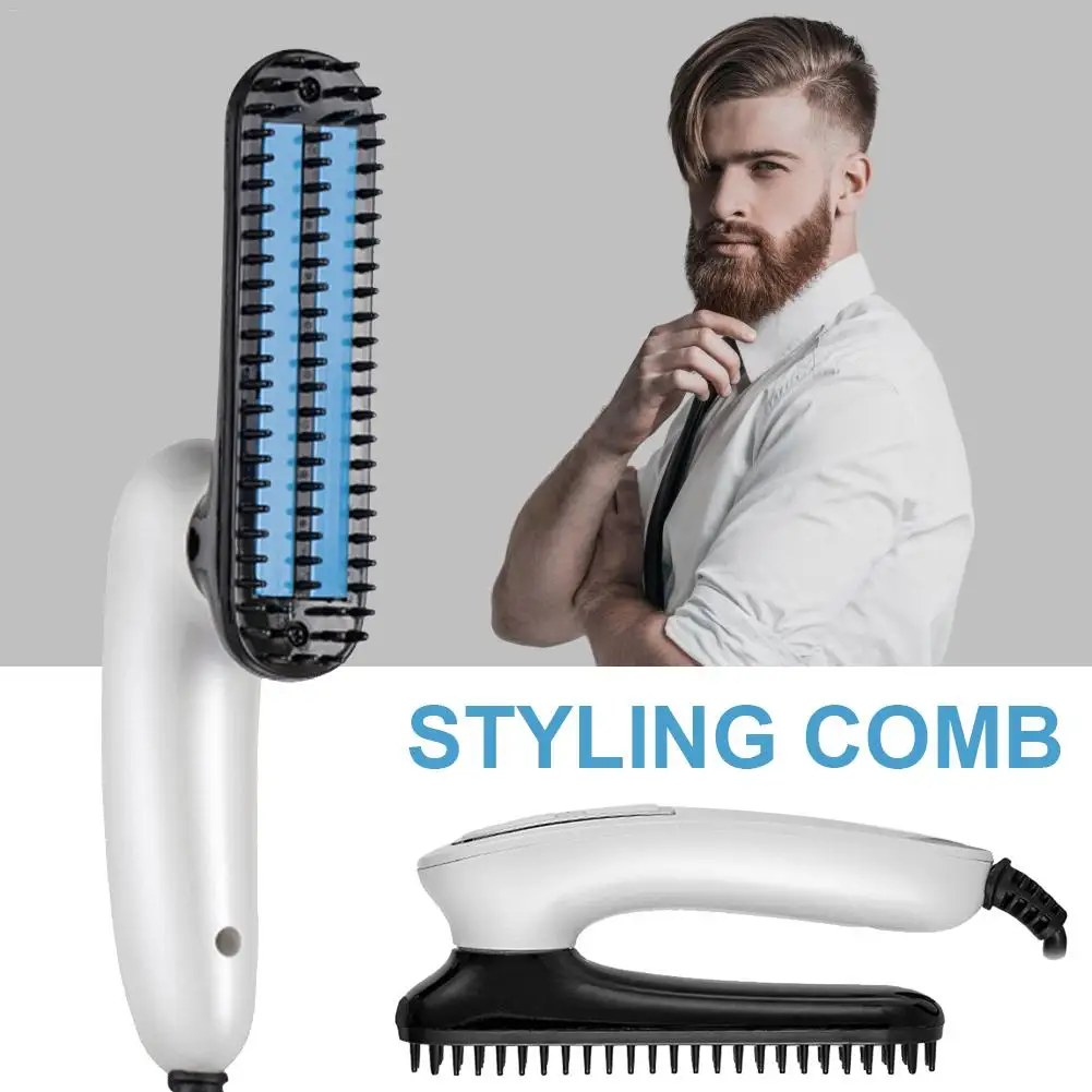 Портативная Складная Расческа для выпрямления бороды мужчин и женщин