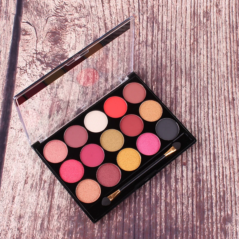 

15 Colors Matte Eye Shadow Pallete Earth Color Glitter Long-lasting Waterproof Not Blooming Make Up Pigment Eyeshadow maquiagem