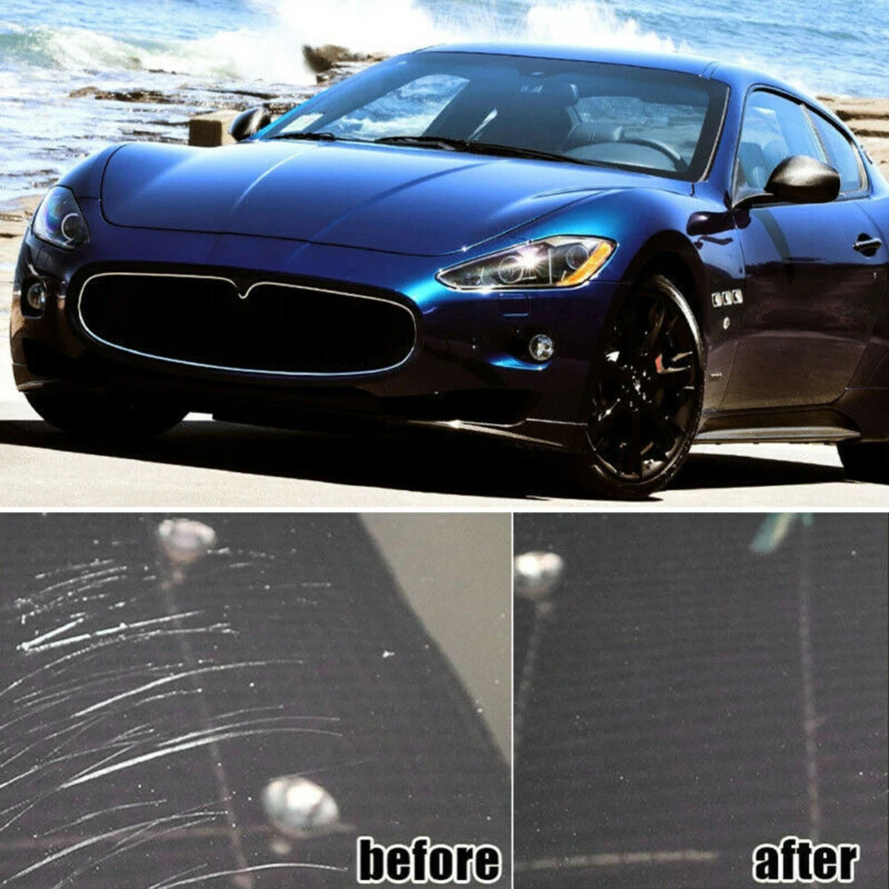 

Car Hydrophobic ceramic Liquid With Sponge towels Waxes Nano Anti-scratch