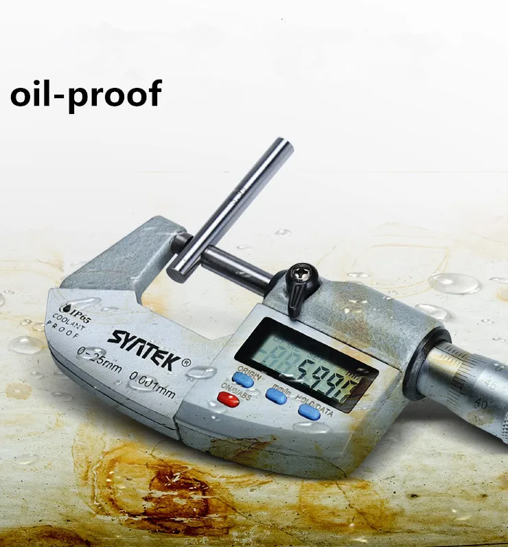 0.001mm 0-25mm Diesel Common Rail Injector Shims Testing Digital Micrometer for Measuring Auto Car Injection Spare Parts | Автомобили и