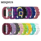 MIIQNUS новый мягкий силиконовый ремешок для часов Ремешки для браслета для Fit bit Ace 2 Inspire HR сменные спортивные пряжки классические