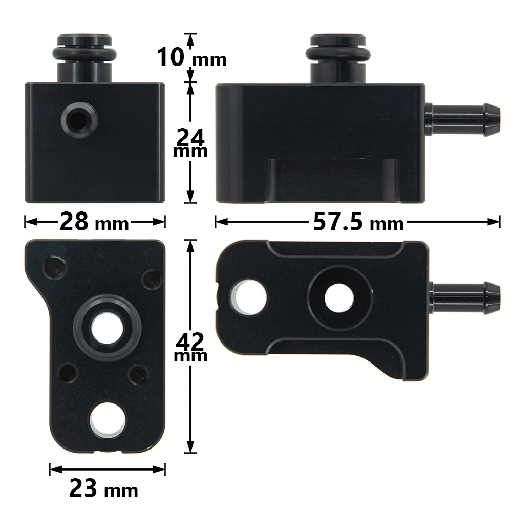 Усилитель крана выдувной клапан усилитель манометр адаптер для Audi VW TSI EA888 Gen3 1 8 t 2