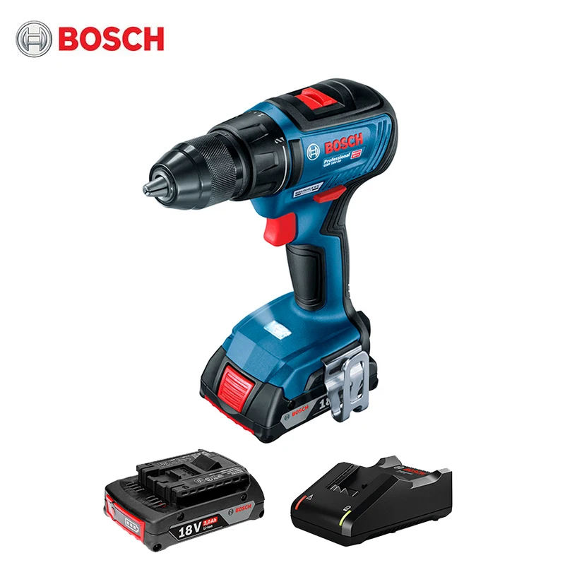 Дрель шуруповерт Bosch GSR 18V 50 аккум. патрон:быстрозажимной (кейс в