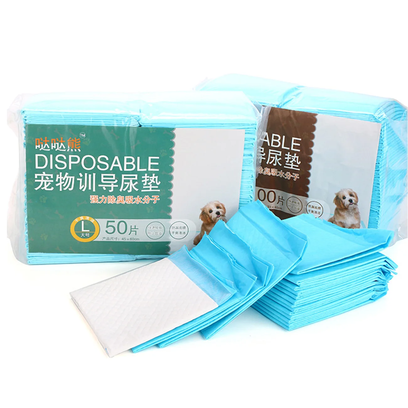 

1 Set Underpad For Dogs Absorbent Pet Diaper Dog Training Pee Pads Disposable Nappy Mat For Dog Cats Pets Clean Deodorant Diaper