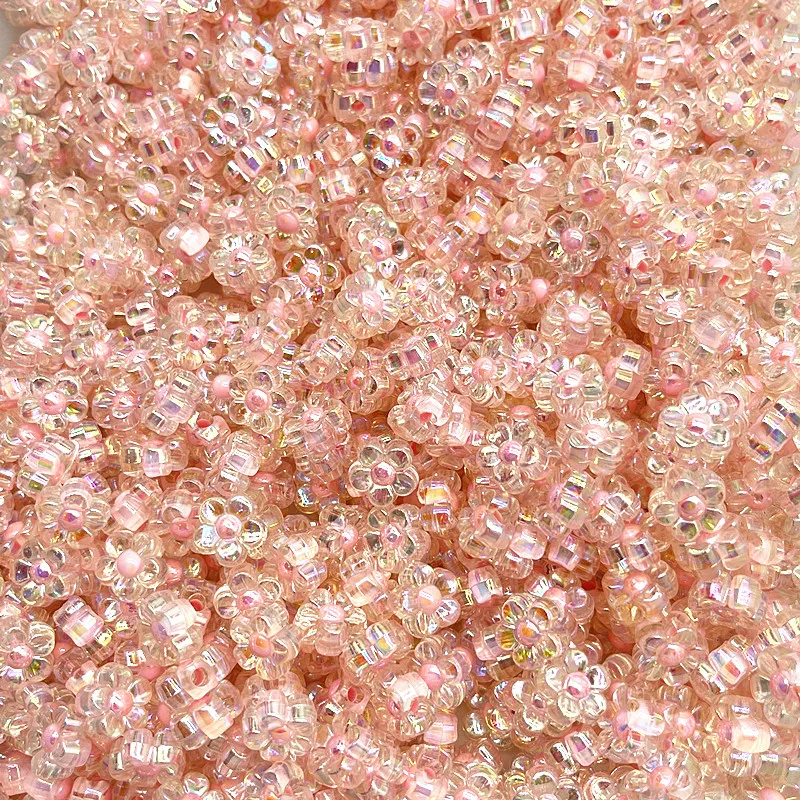 Новинка 30 шт. 12 мм цветные акриловые подсолнухи бусины россыпью разделительные